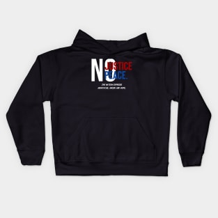 No Justice No Peace Kids Hoodie